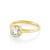 1.40ct White Diamond Bezel Tessa Engagement Ring sold by Marrow Fine
