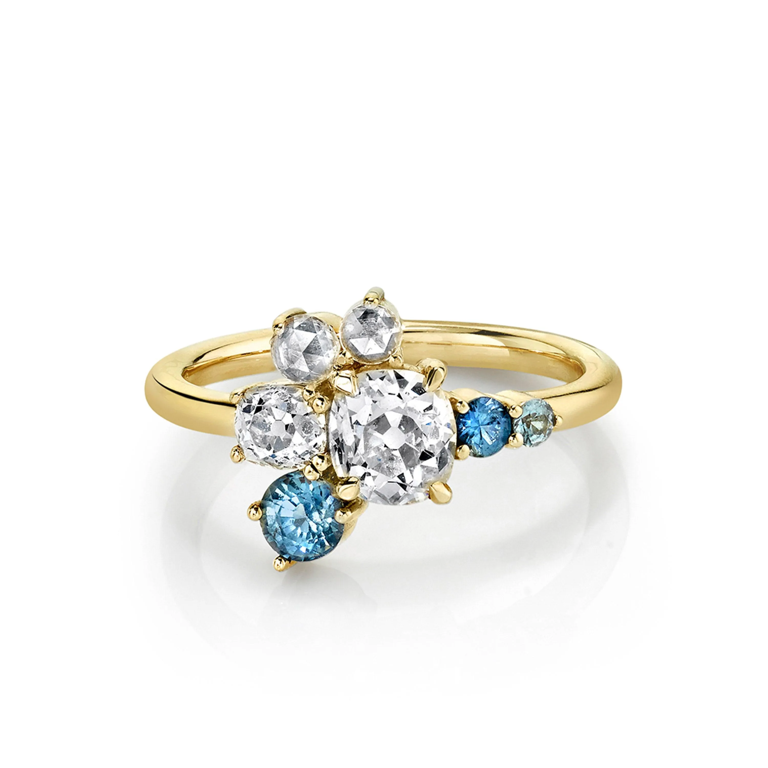 Old Mine Cut Spray Ring sold by Marrow Fine product image thumbnail 2