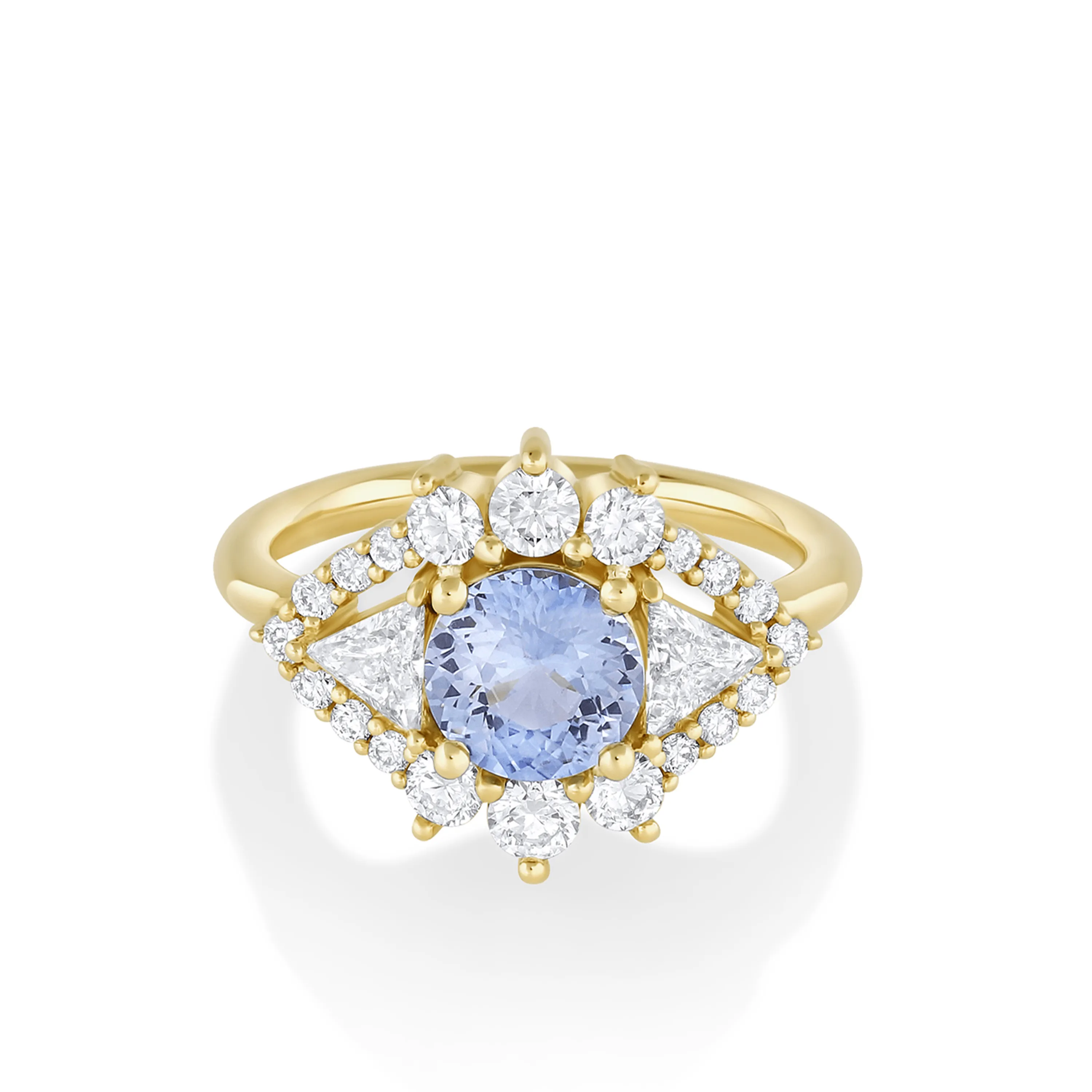 1.44ct Blue Sapphire Art Deco Ring sold by Marrow Fine