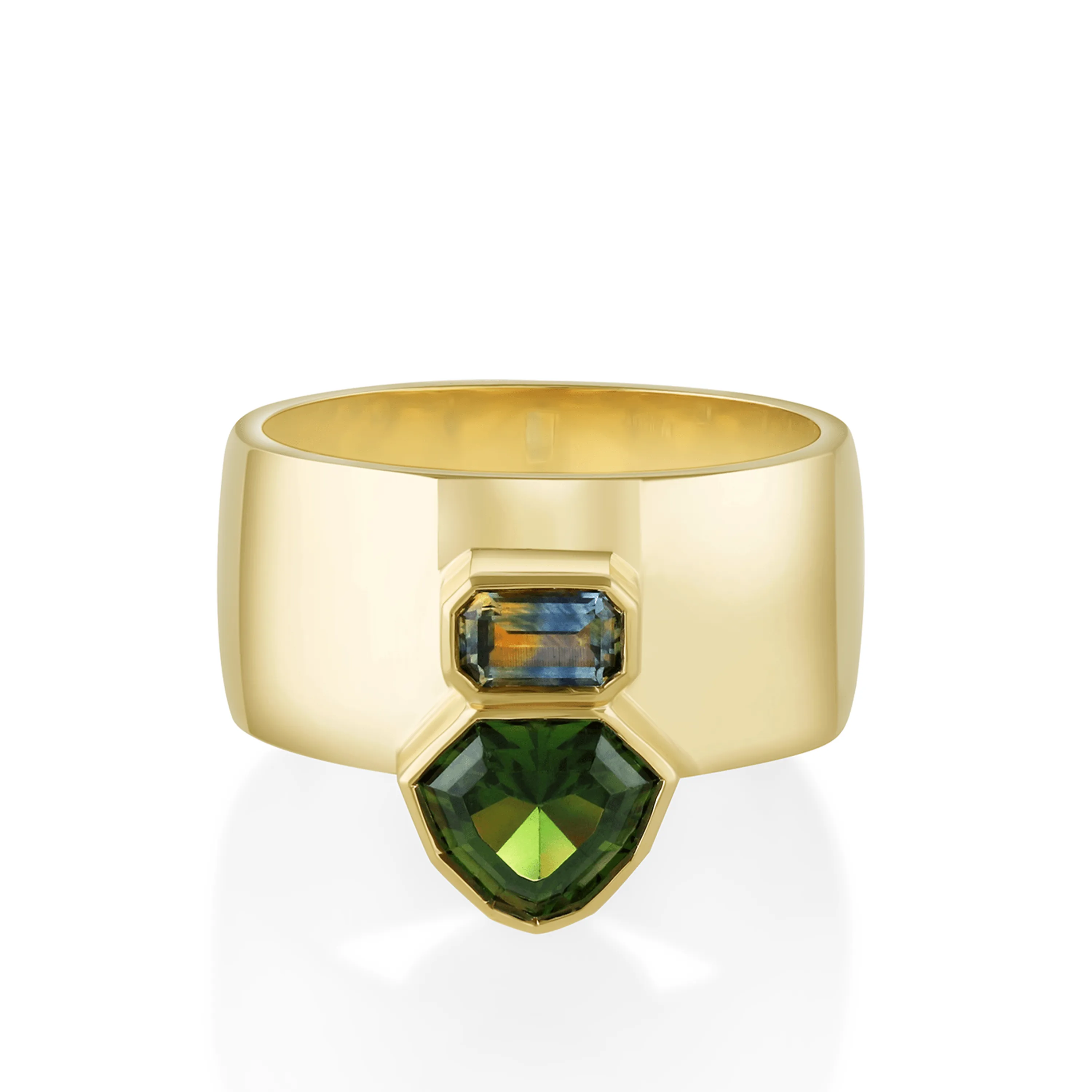 1.03ct Chrome Tourmaline Relic Ring sold by Marrow Fine