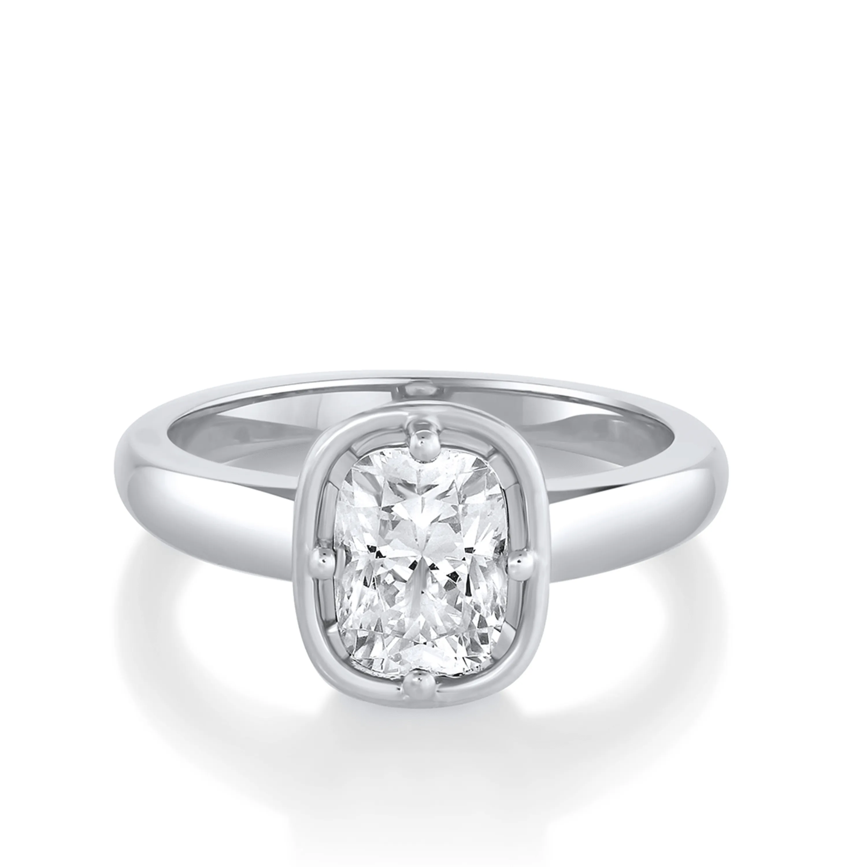 The Georgia Solitaire Engagement Ring sold by Marrow Fine product image thumbnail 3