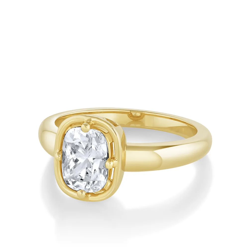 The Georgia Solitaire Engagement Ring sold by Marrow Fine product image thumbnail 2
