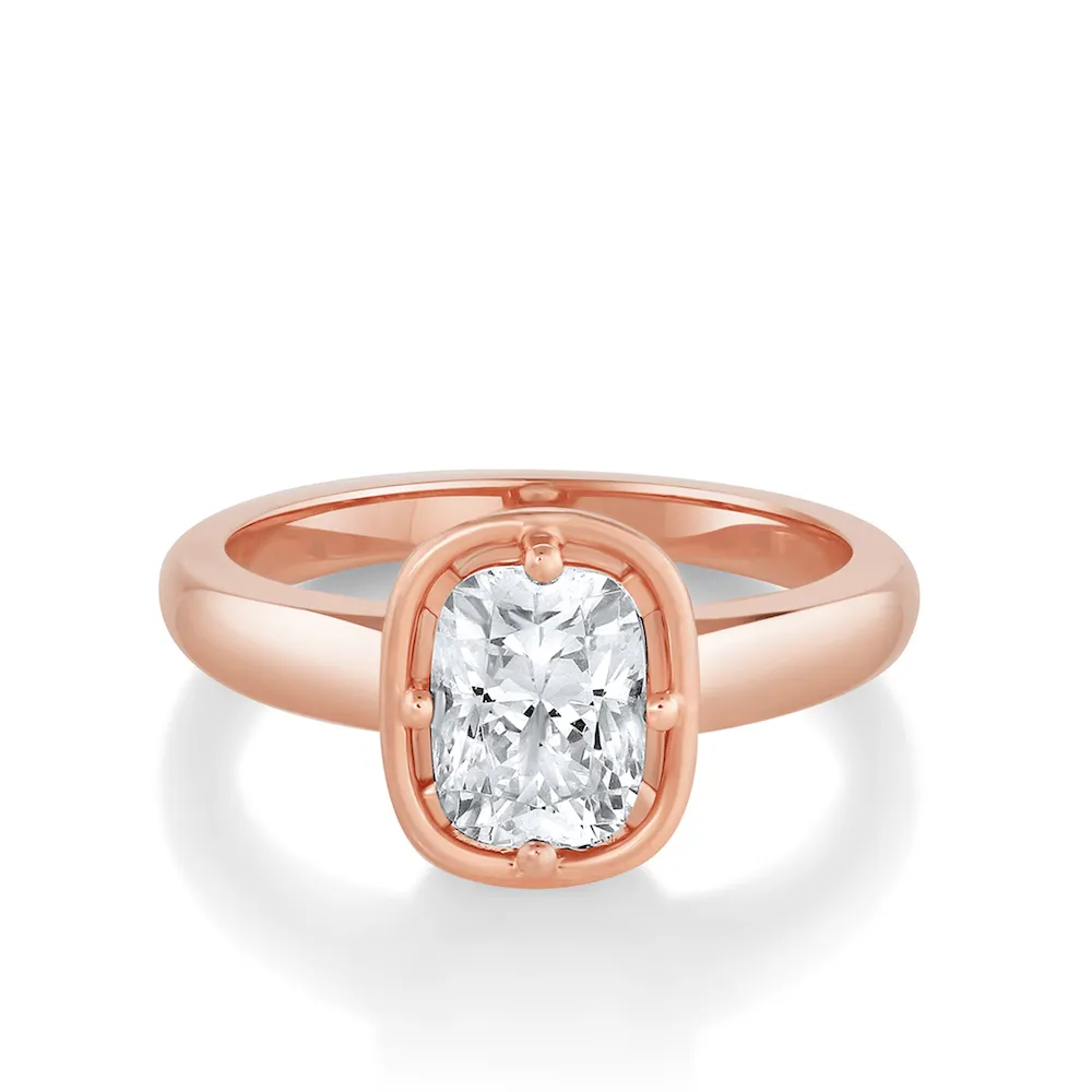 The Georgia Solitaire Engagement Ring sold by Marrow Fine product image thumbnail 4