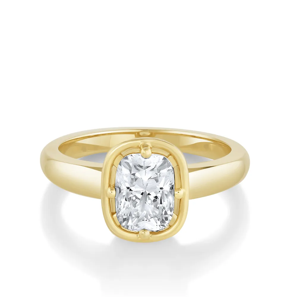 The Georgia Solitaire Engagement Ring sold by Marrow Fine