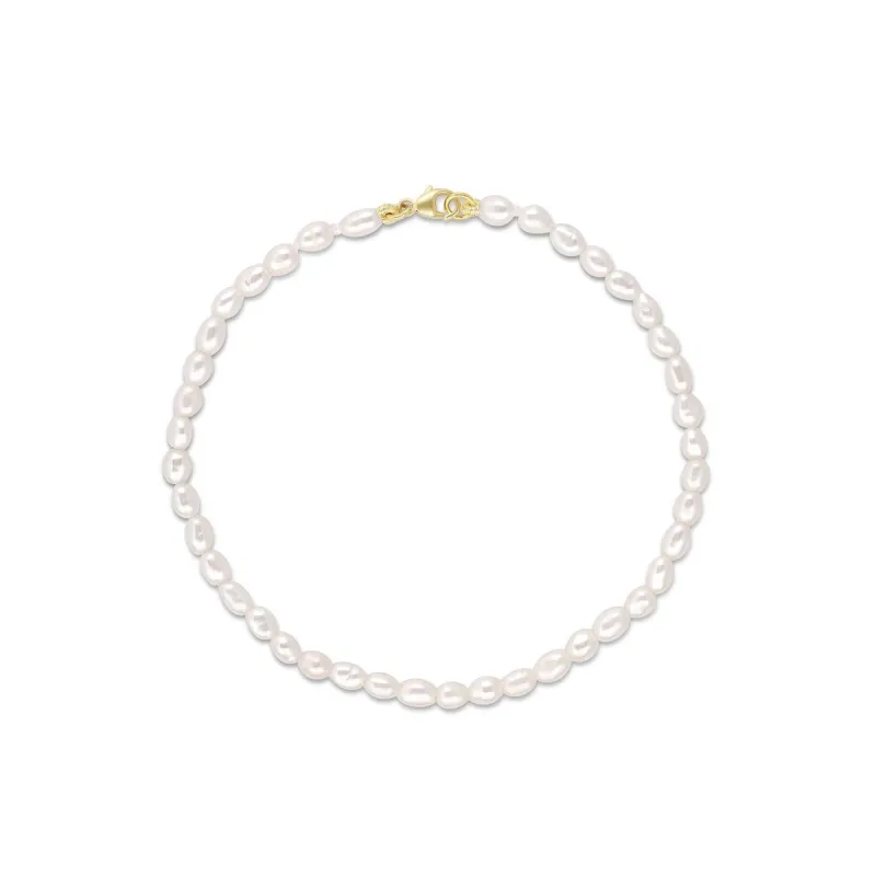 Everyday Tear Drop Pearl Bracelet sold by Marrow Fine