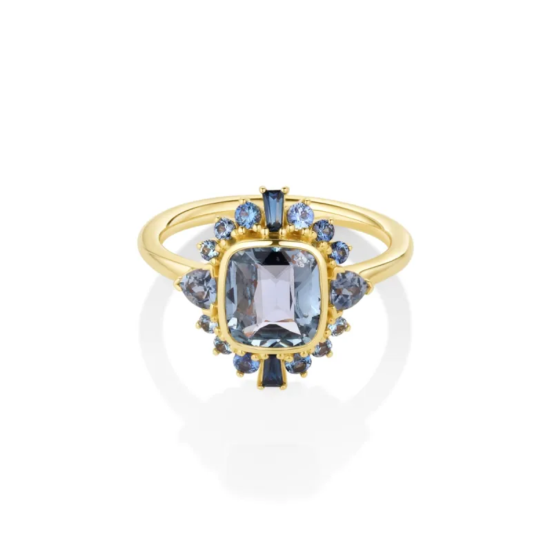 2.10ct Sapphire Ballerina Ring sold by Marrow Fine