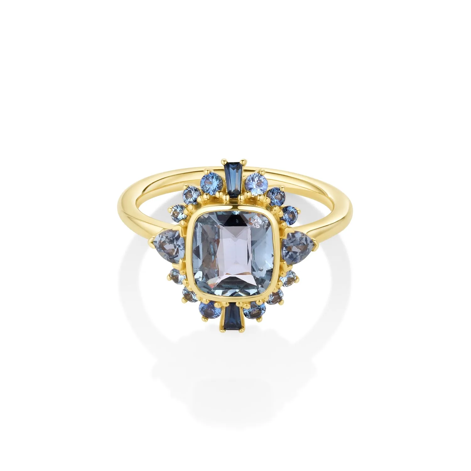 2.10ct Sapphire Ballerina Ring sold by Marrow Fine