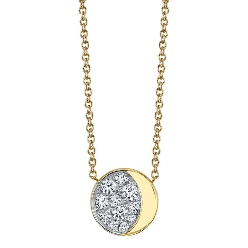 Under the Perfect Gibbous Moon Pendant sold by Marrow Fine