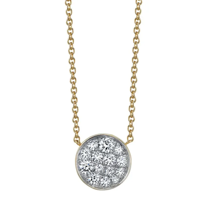 Under the Perfect Moon Pendant - Full Moon sold by Marrow Fine