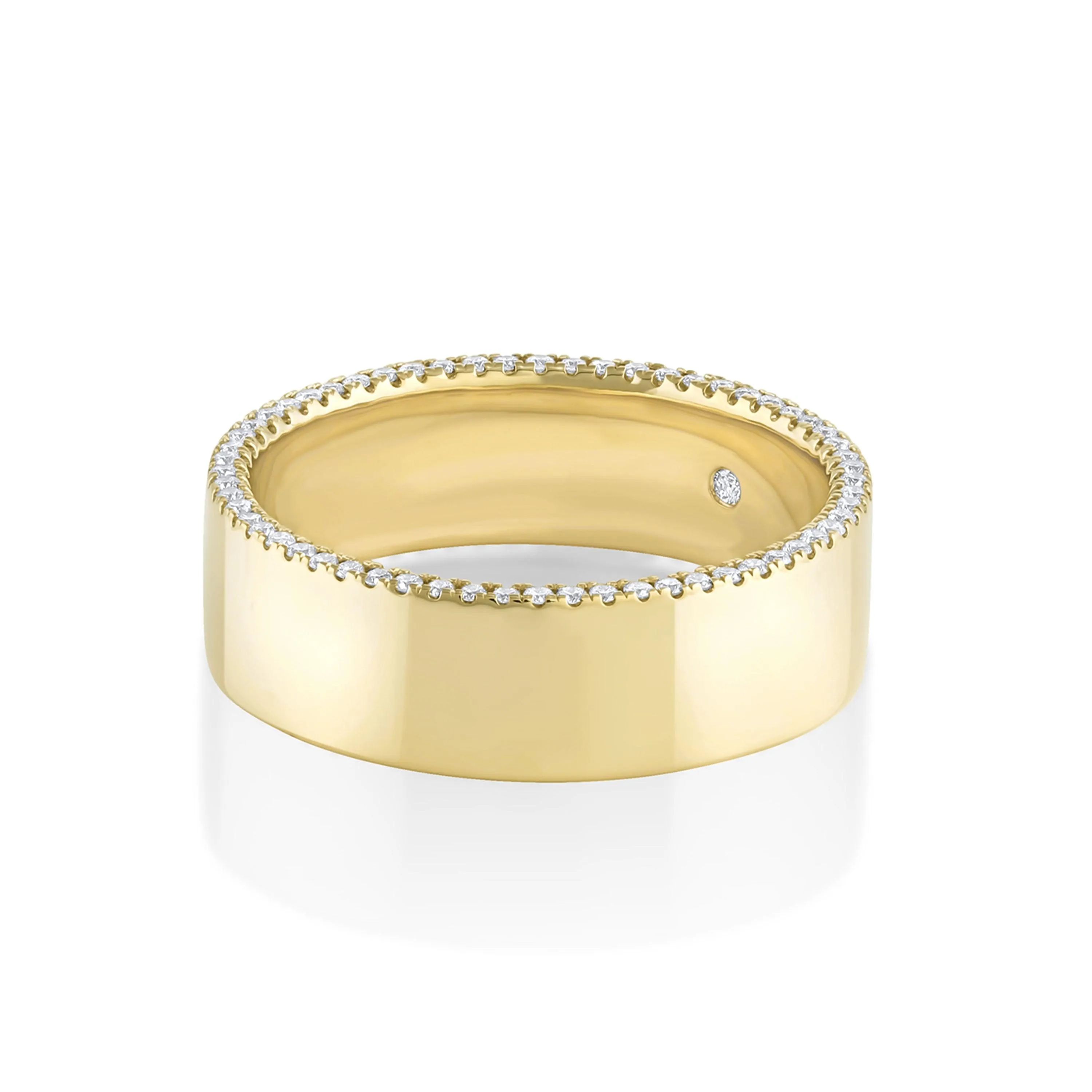 White Diamond Parker Band - 6mm sold by Marrow Fine product image thumbnail 3