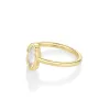 0.30ct Diamond Moval Abstract Bezel Ring sold by Marrow Fine