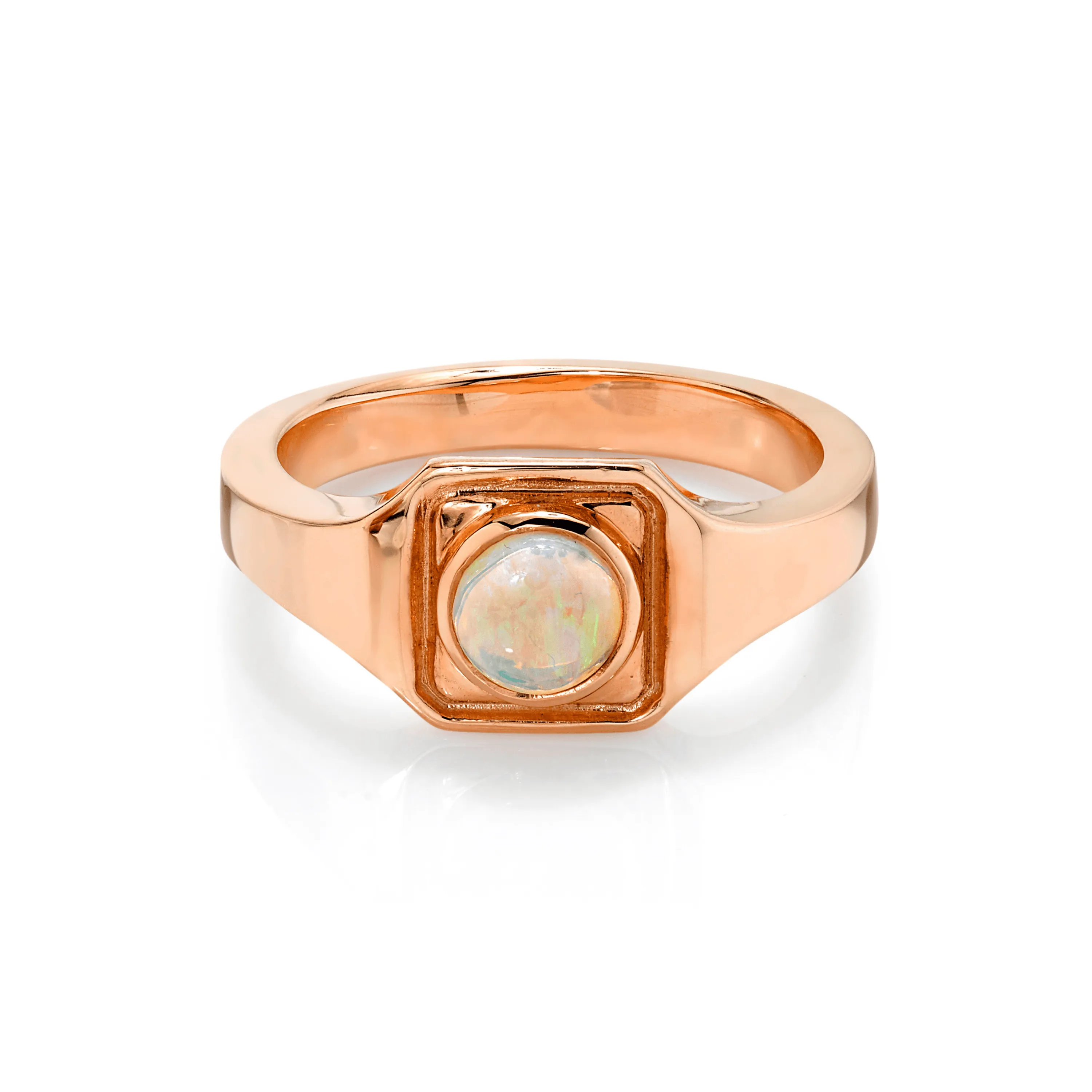 Opal Boyfriend Signet Ring sold by Marrow Fine product image thumbnail 5