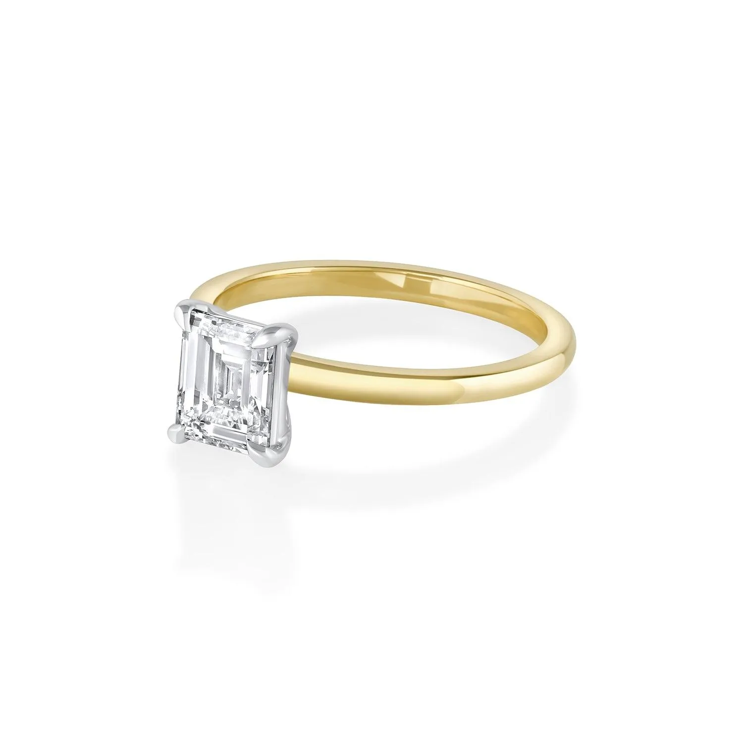 1.04ct Step Cut Baguette Diamond Ring sold by Marrow Fine product image thumbnail 2