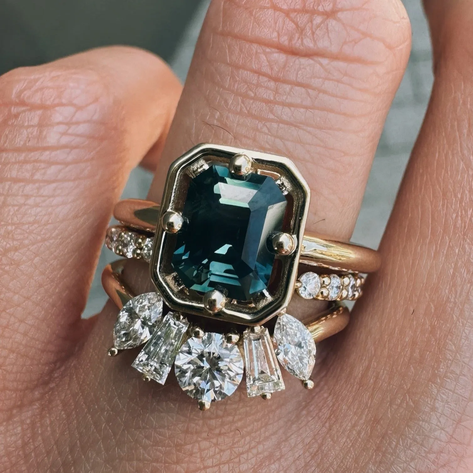 1.93ct Sapphire Georgia Ring sold by Marrow Fine product image thumbnail 2