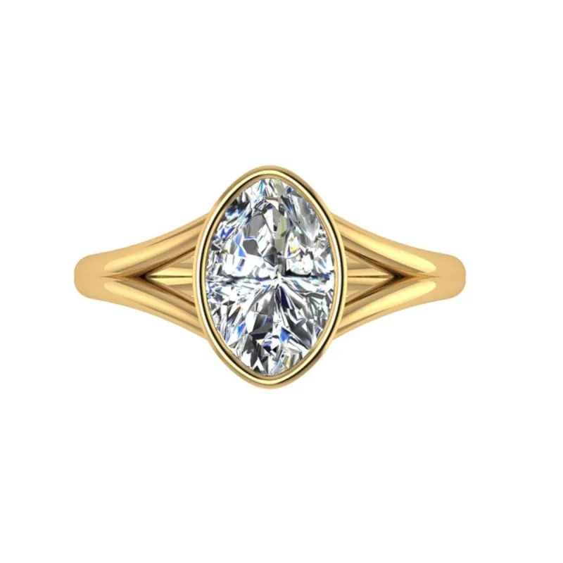 1.63ct Moval Colette Ring sold by Marrow Fine