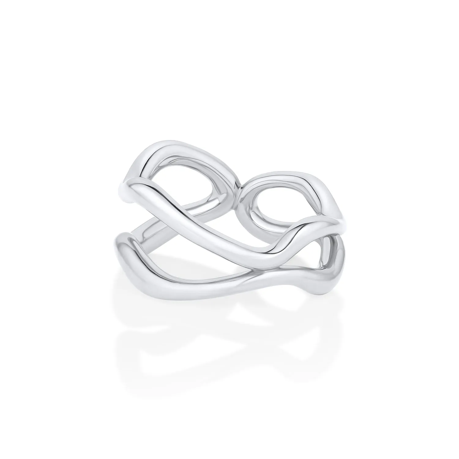 Curved Freeform Gold Ring sold by Marrow Fine product image thumbnail 4