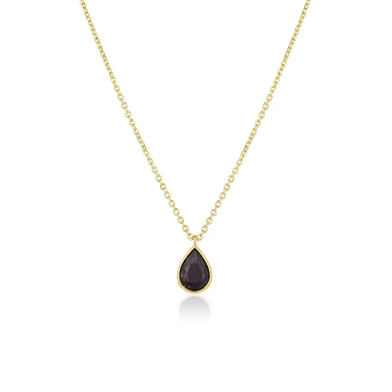 1.73ct Spinel Pear Shape Necklace sold by Marrow Fine