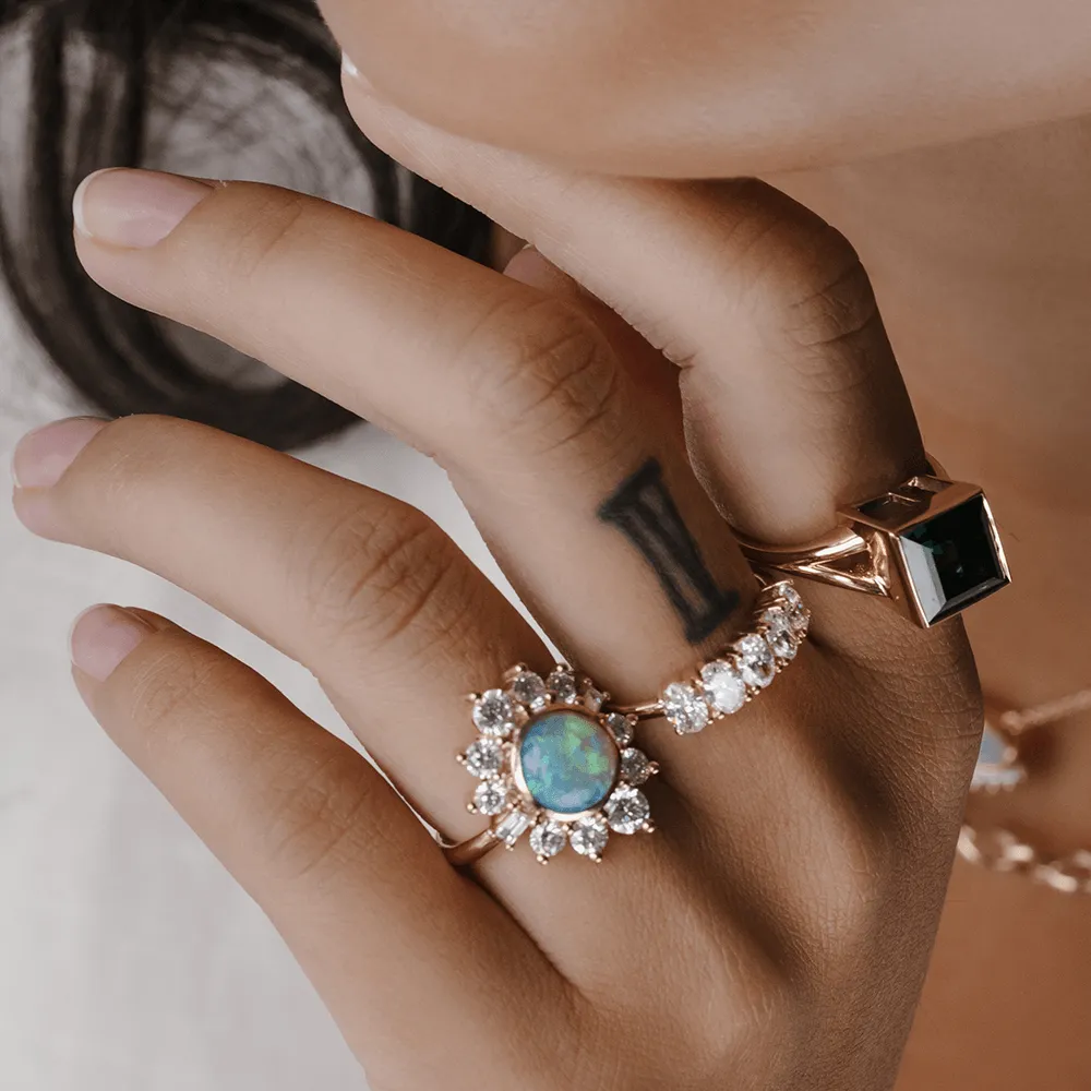 1.99ct Opal Ballerina Ring sold by Marrow Fine product image thumbnail 4