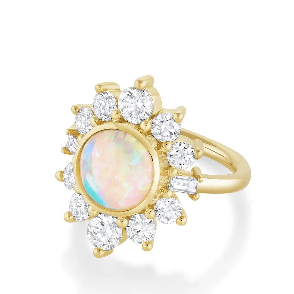 1.99ct Opal Ballerina Ring sold by Marrow Fine product image thumbnail 2