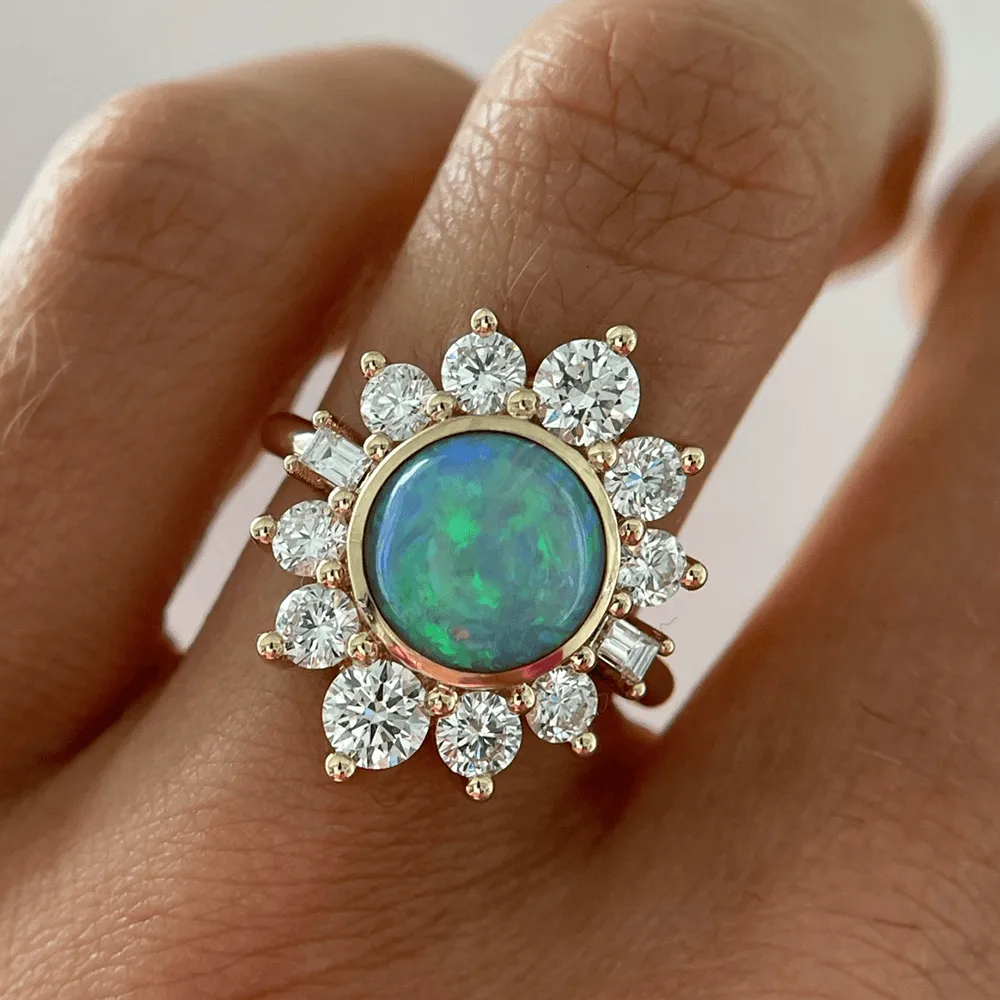 1.99ct Opal Ballerina Ring sold by Marrow Fine product image thumbnail 3