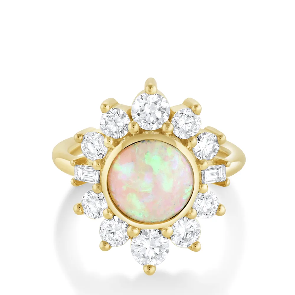 1.99ct Opal Ballerina Ring sold by Marrow Fine