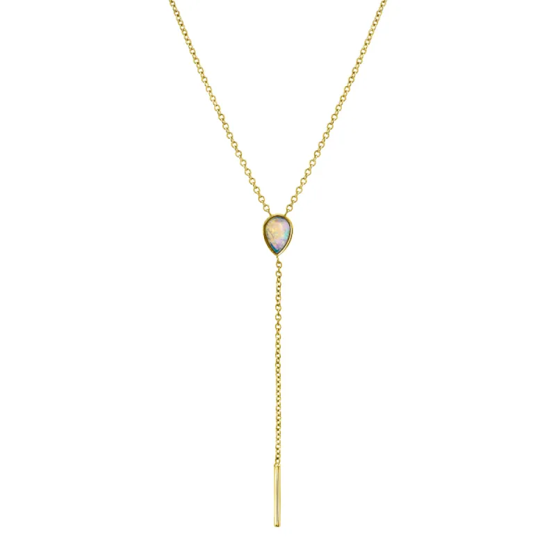 Opal Stillwater Lariat sold by Marrow Fine