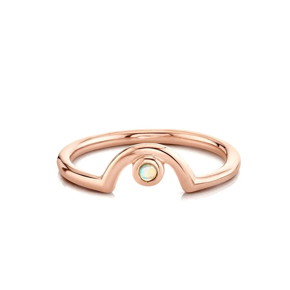 Opal Arch Band - October sold by Marrow Fine product image thumbnail 4