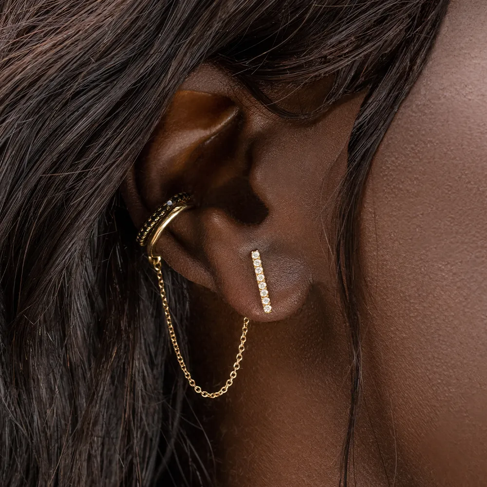 Everyday Ear Cuff & Chain sold by Marrow Fine product image thumbnail 2