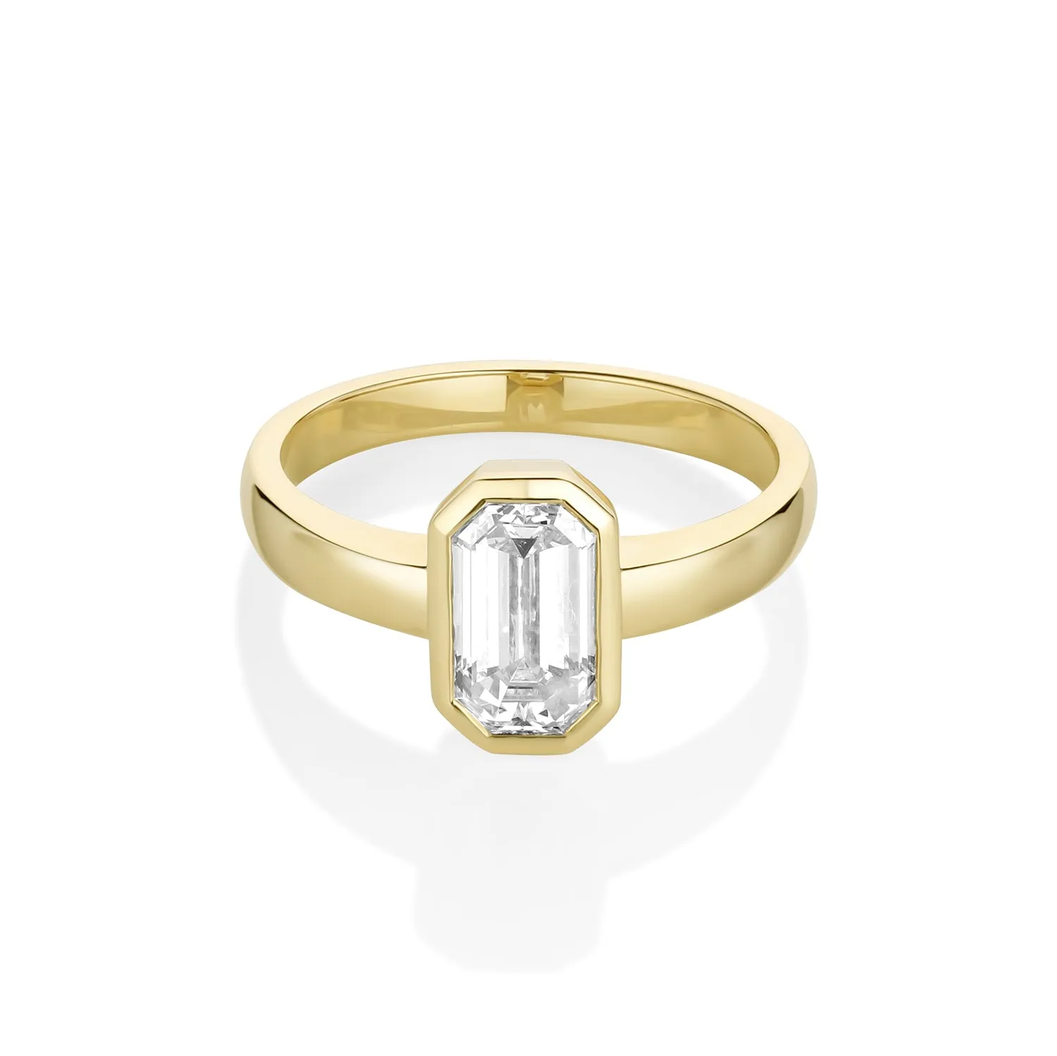 1.54ct Emerald Cut Diamond Ring sold by Marrow Fine