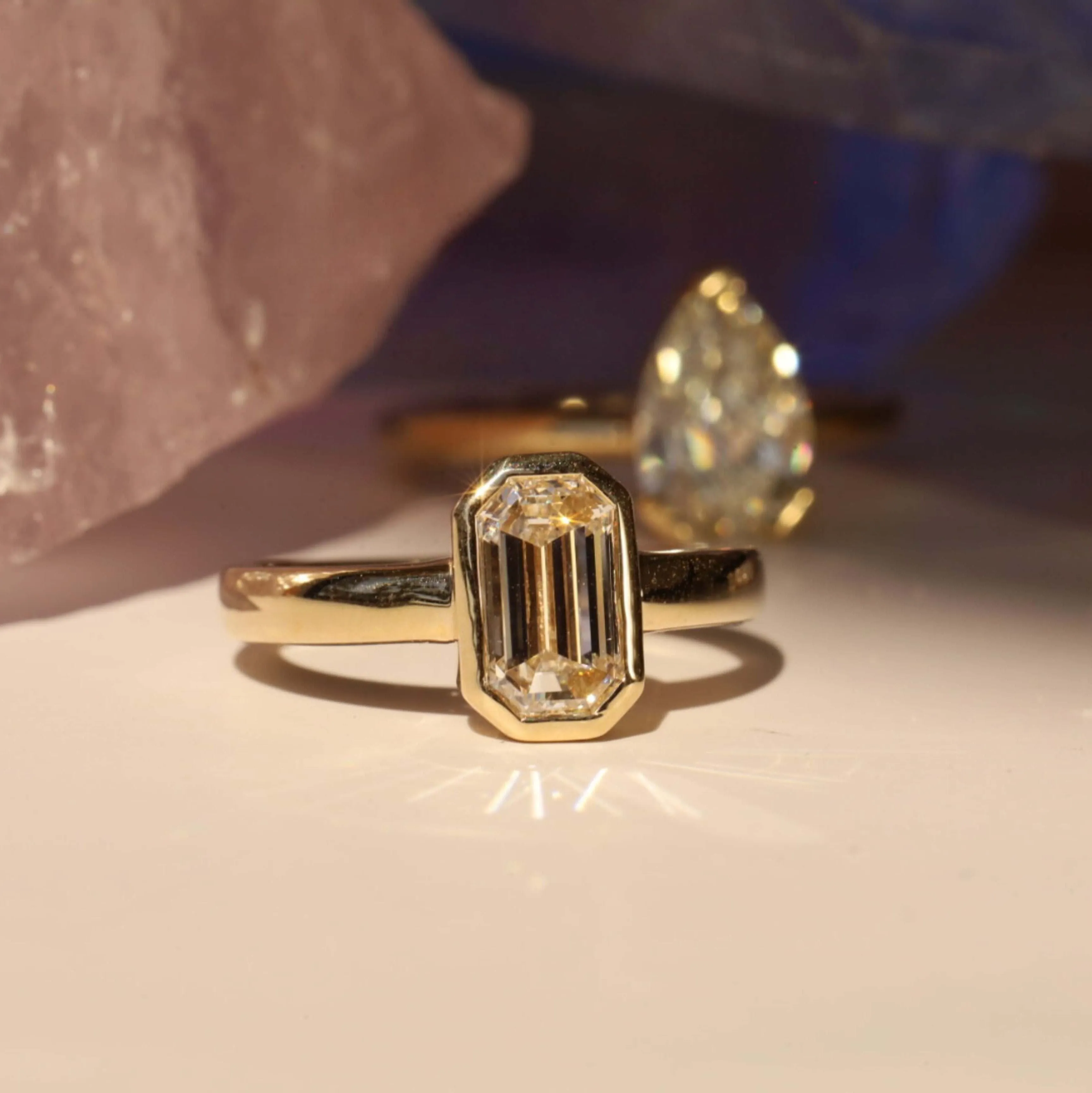 1.54ct Emerald Cut Diamond Ring sold by Marrow Fine product image thumbnail 2