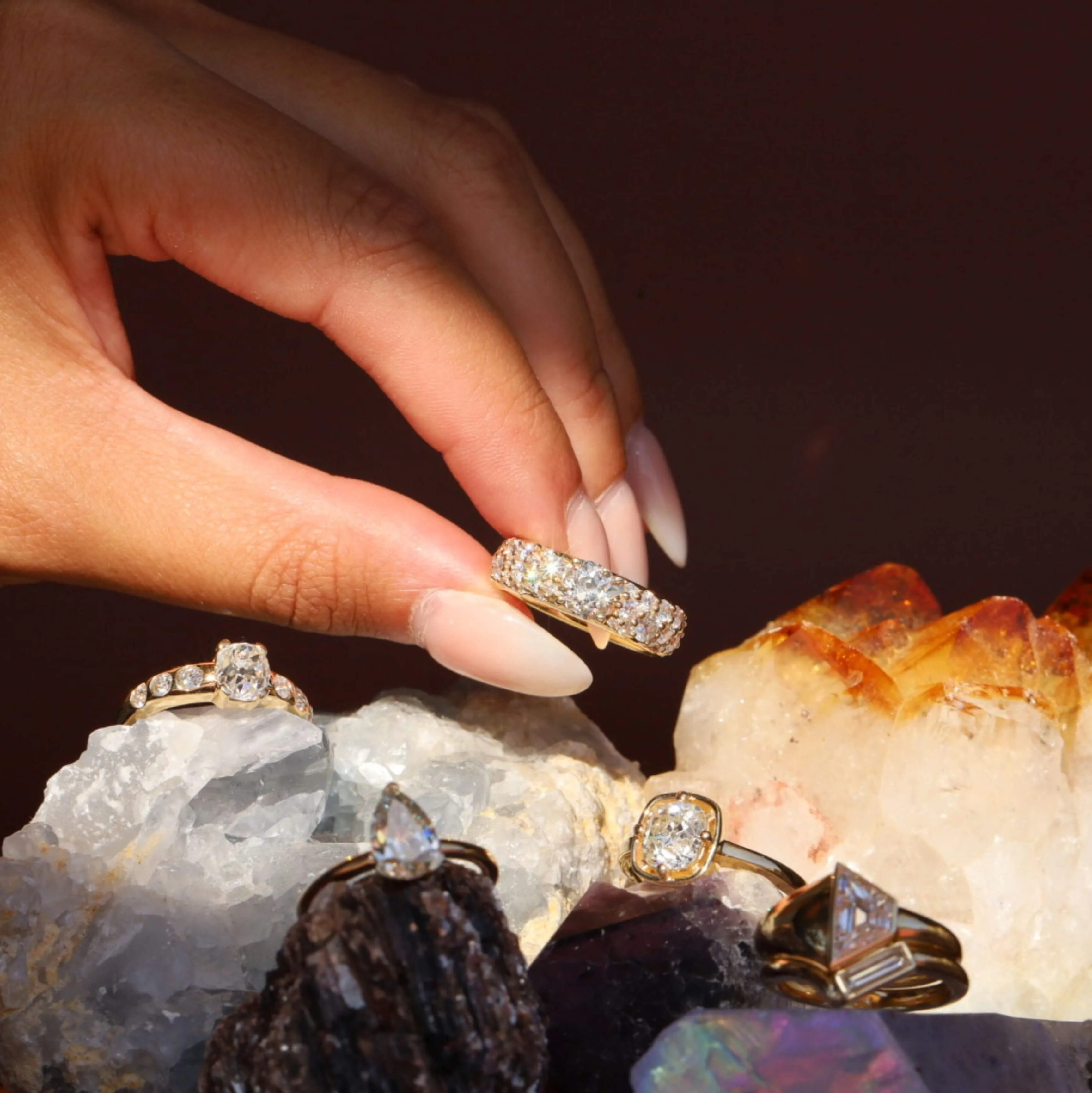 1.01ct Diamond Starry Nights Band sold by Marrow Fine product image thumbnail 4