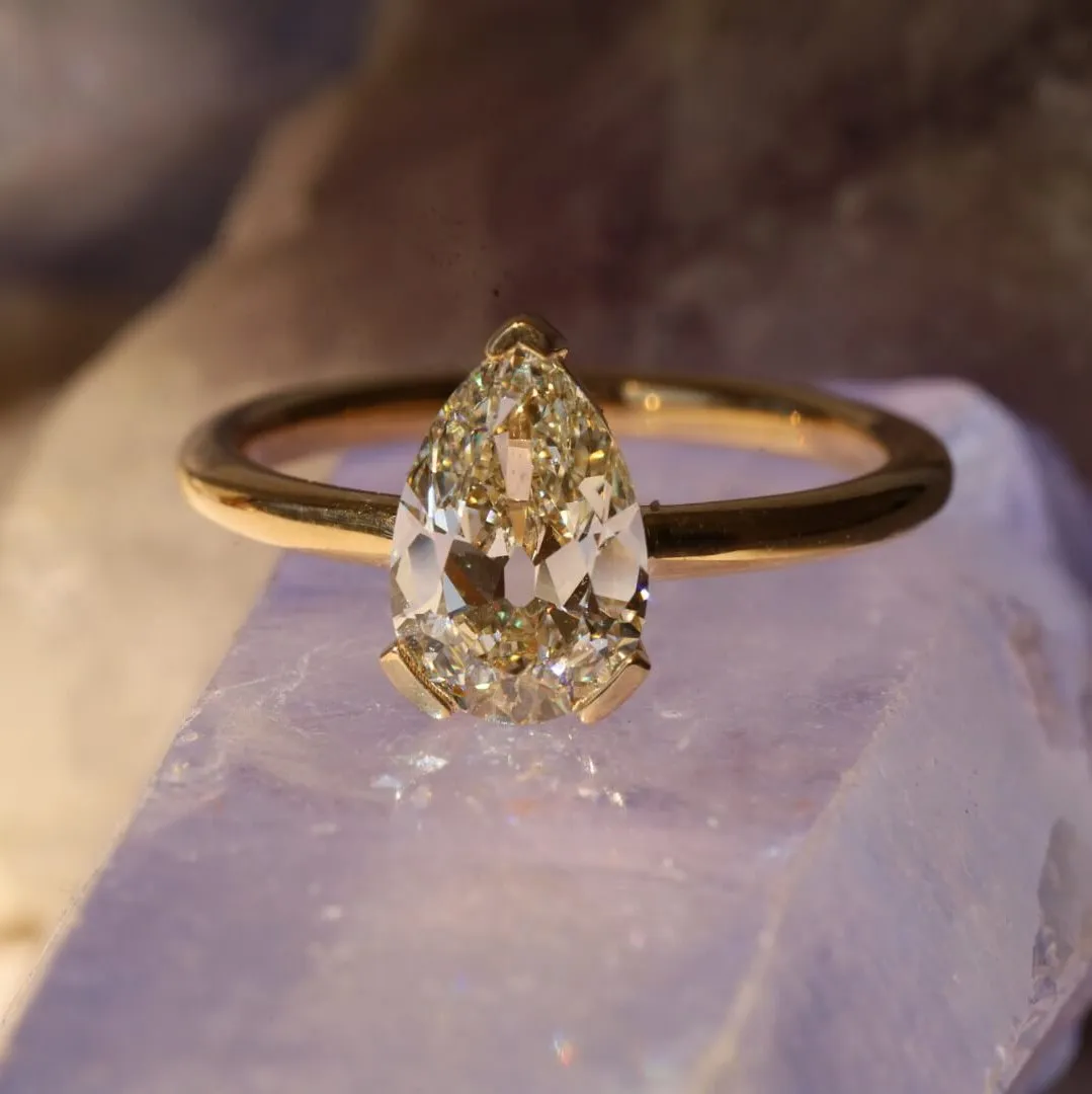 1.67ct Pear Shape Diamond Sloane sold by Marrow Fine product image thumbnail 2