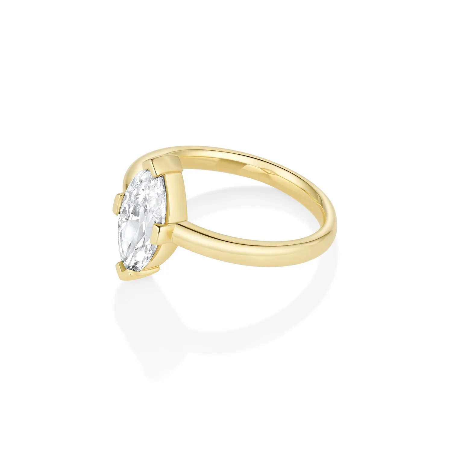 1.58ct Moval Diamond Noelle sold by Marrow Fine product image thumbnail 3