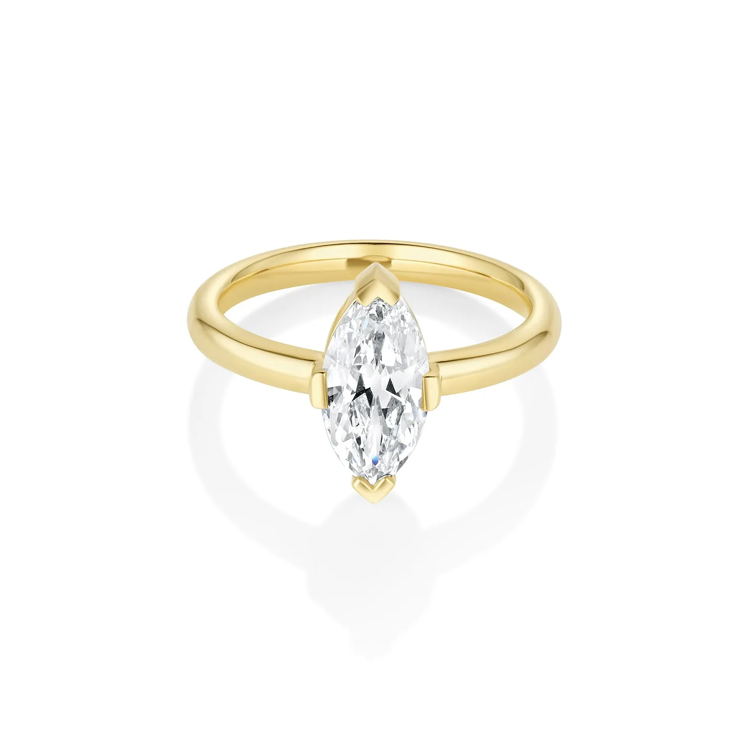 1.58ct Moval Diamond Noelle sold by Marrow Fine