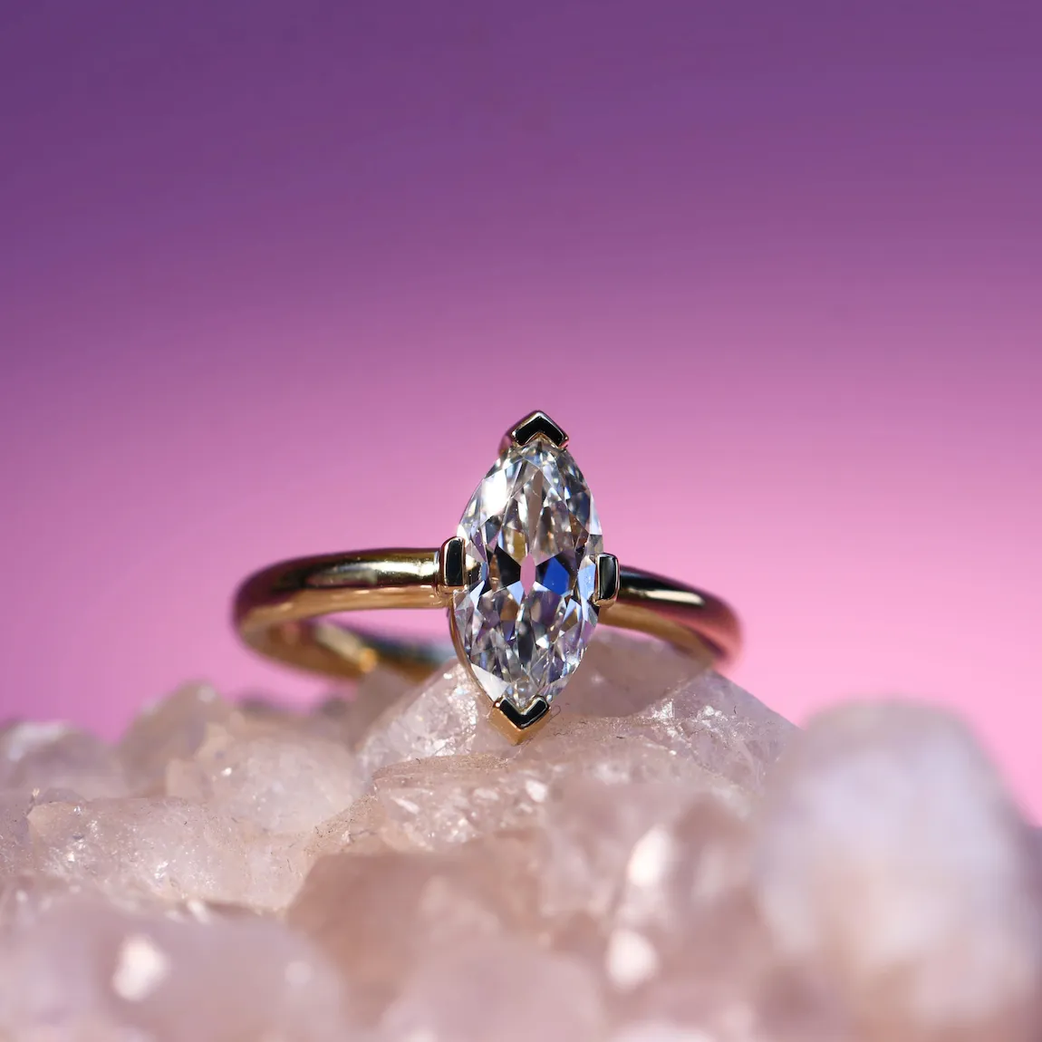 1.58ct Moval Diamond Noelle sold by Marrow Fine product image thumbnail 2