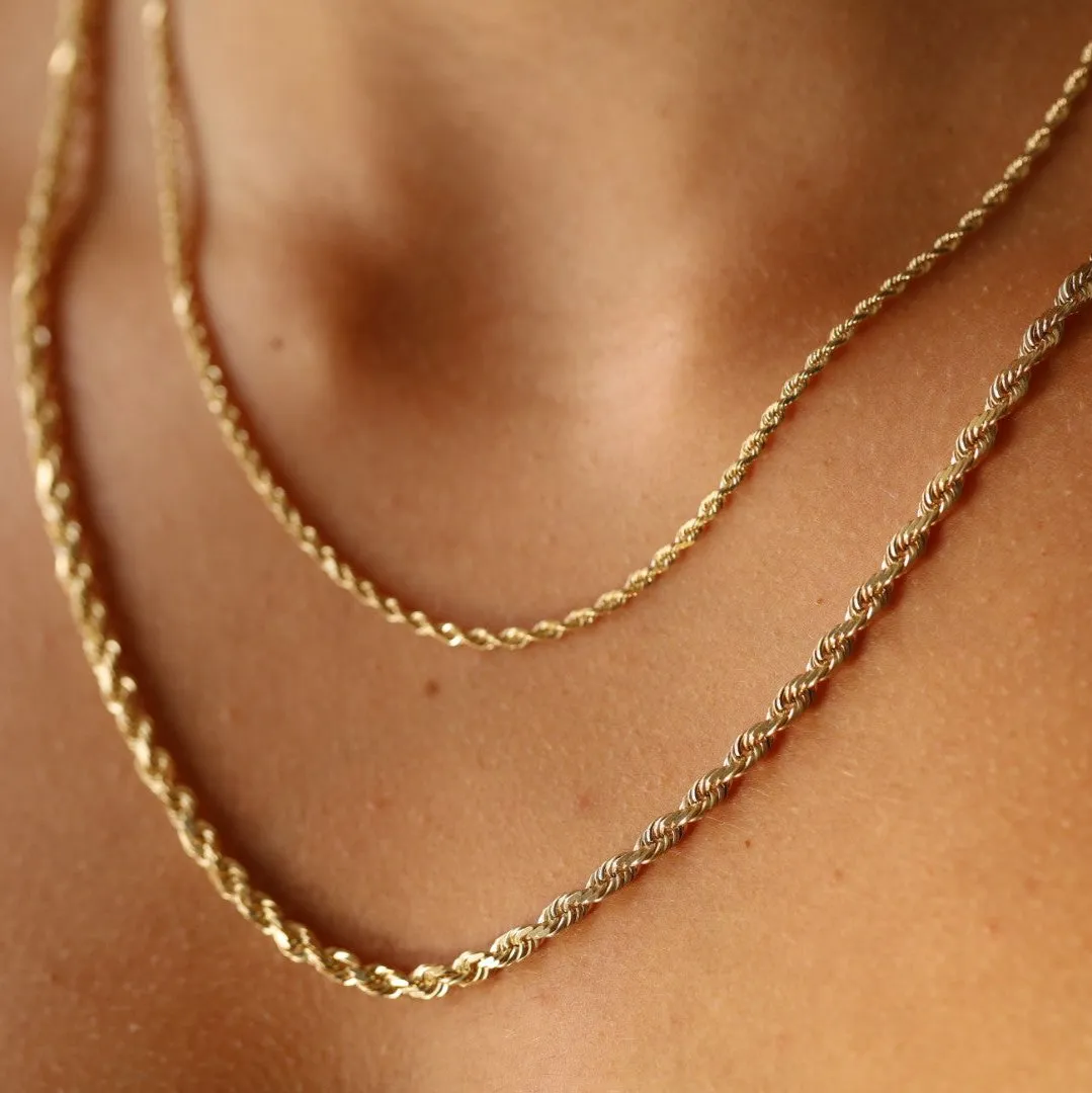 2.15mm Rope Chain sold by Marrow Fine product image thumbnail 2