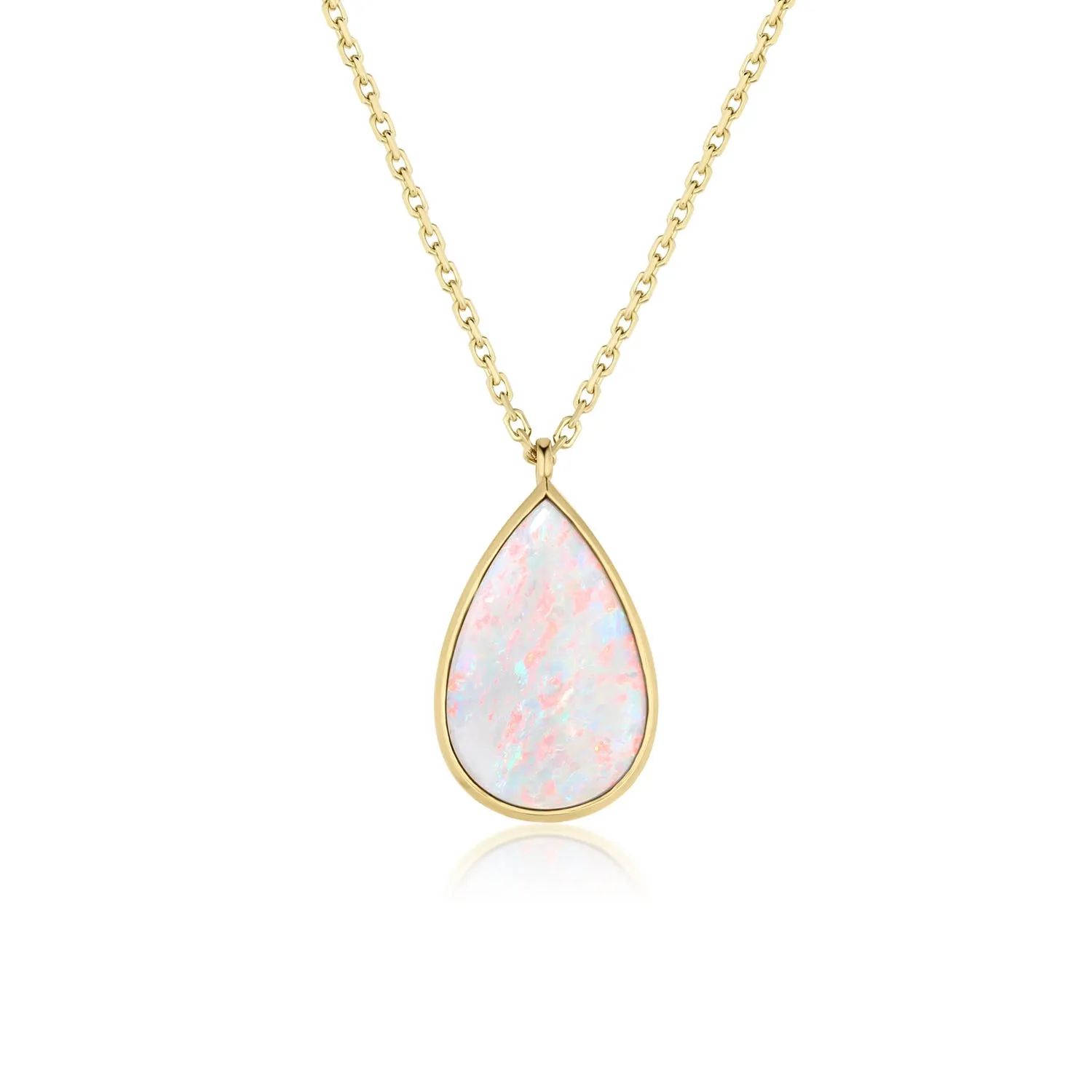 3.39ct Australian Opal Necklace sold by Marrow Fine