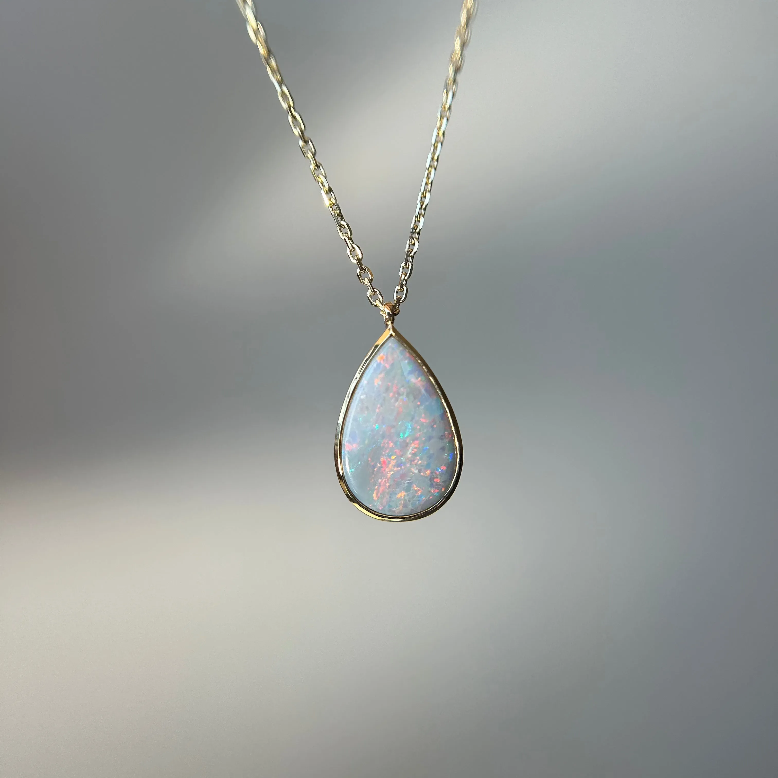 3.39ct Australian Opal Necklace sold by Marrow Fine product image thumbnail 2