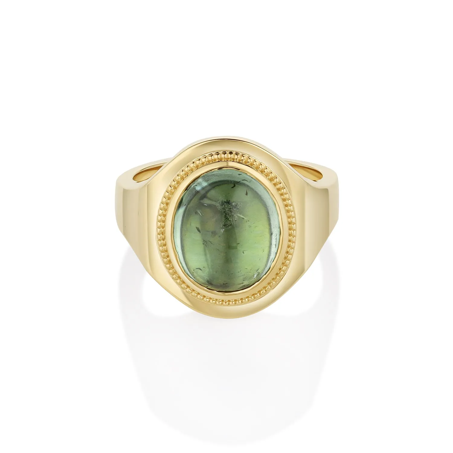5.06ct Tourmaline Giannis Signet Ring sold by Marrow Fine