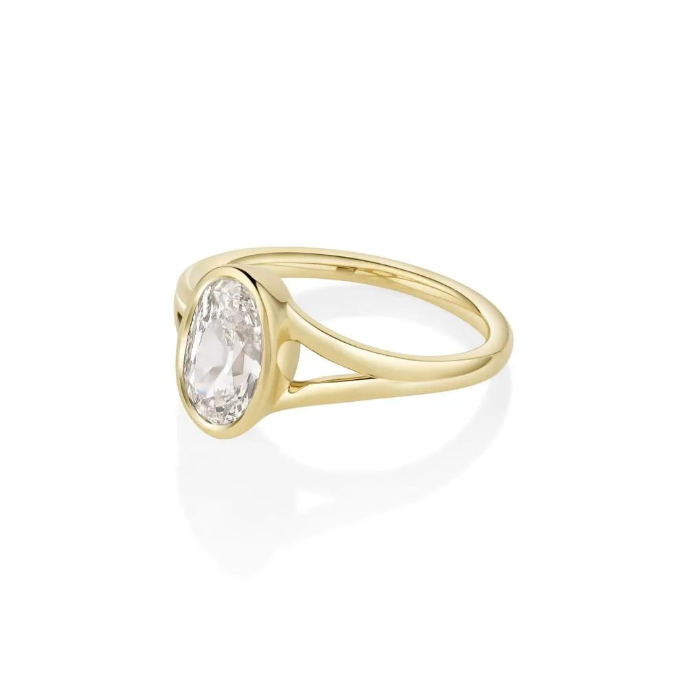 1.17ct Oval Diamond Colette sold by Marrow Fine product image thumbnail 2