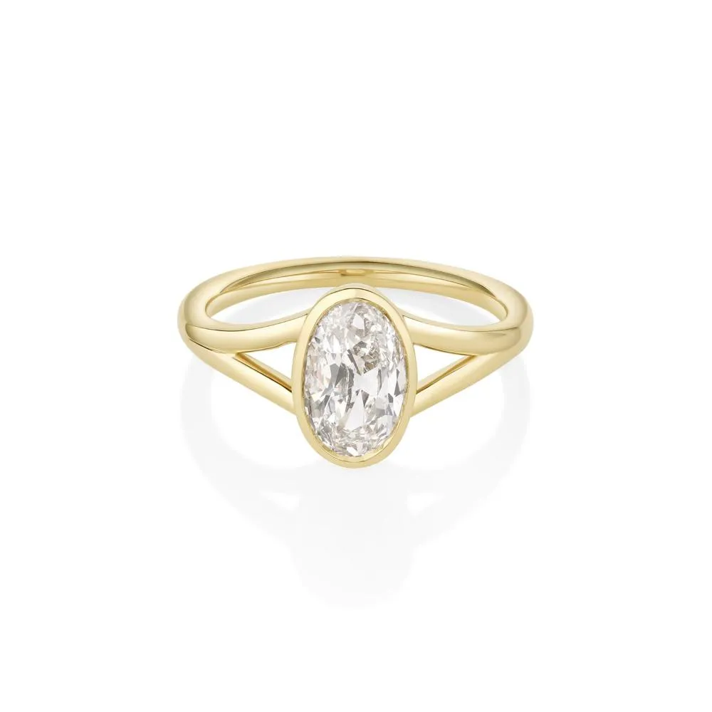 1.17ct Oval Diamond Colette sold by Marrow Fine