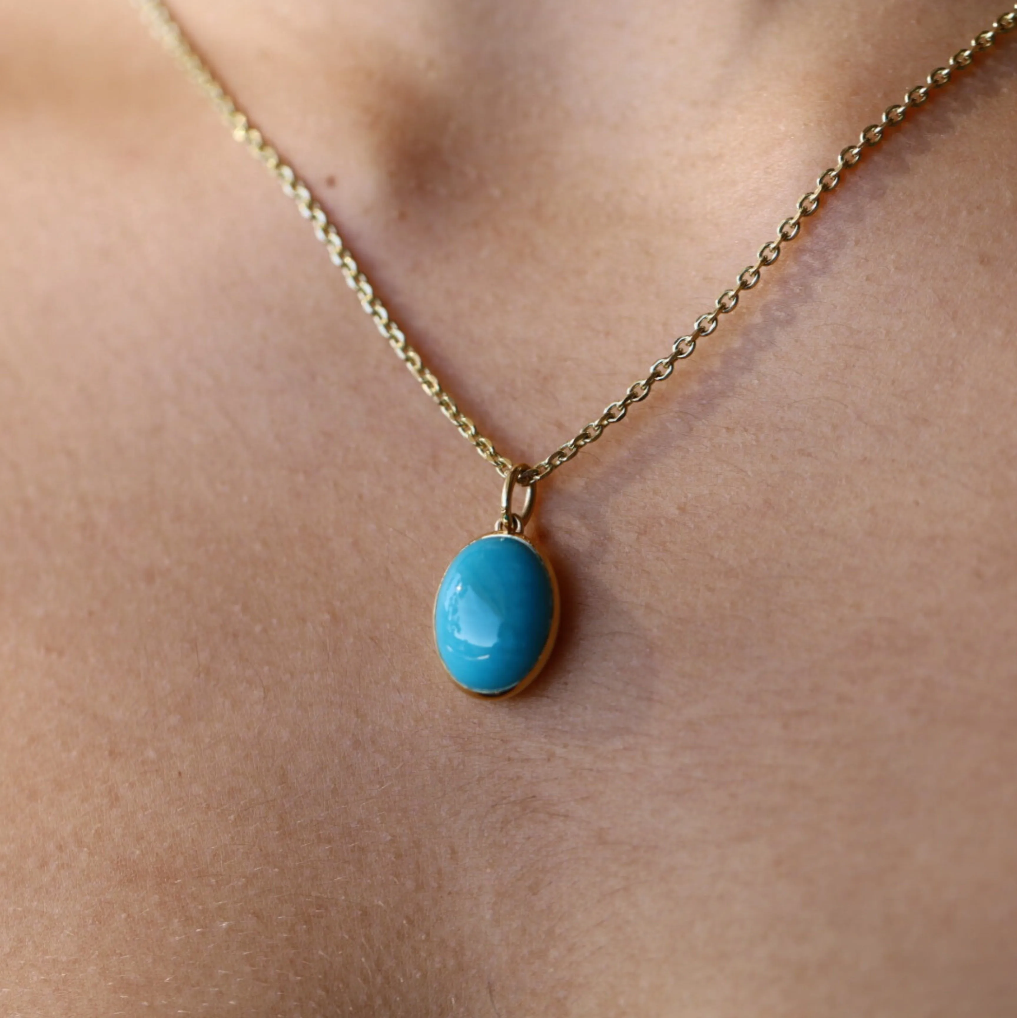 8.07ct Turquoise Necklace sold by Marrow Fine product image thumbnail 2