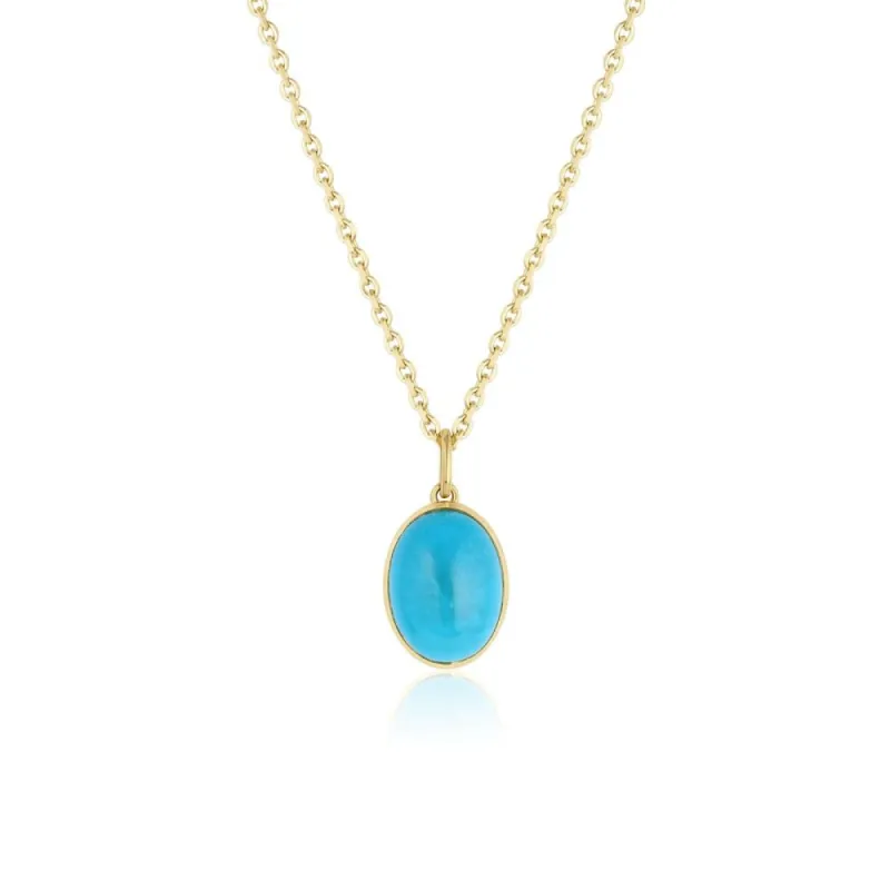 8.07ct Turquoise Necklace sold by Marrow Fine
