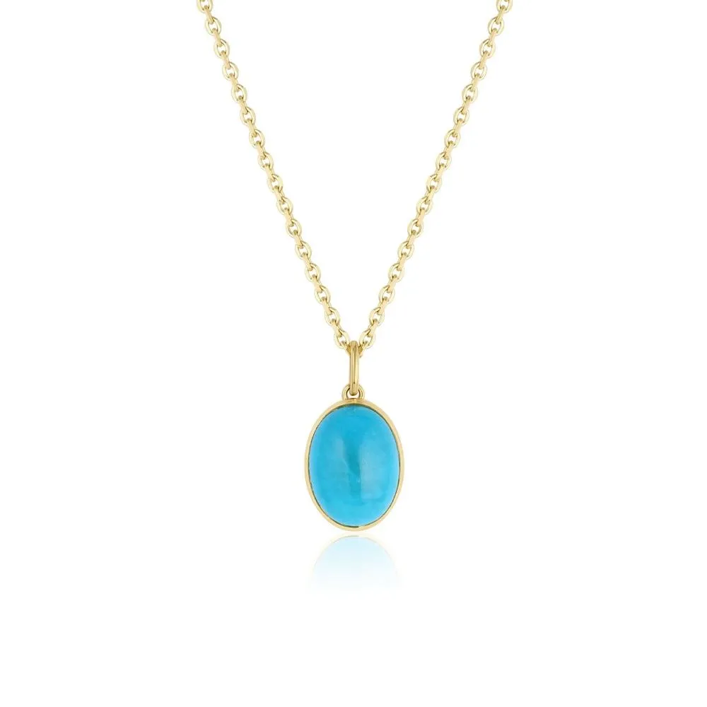 8.07ct Turquoise Necklace sold by Marrow Fine