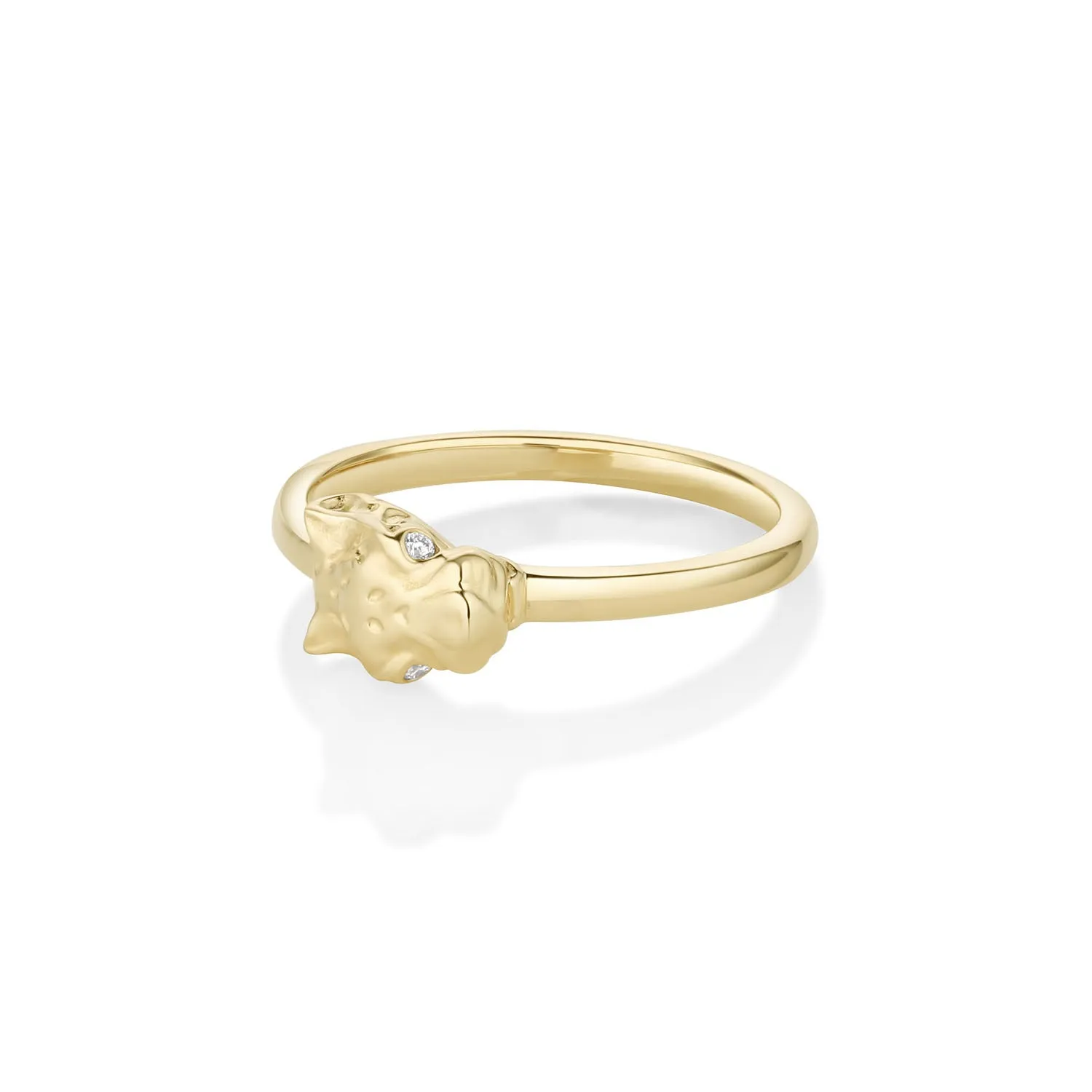 White Diamond Cheetah Ring sold by Marrow Fine product image thumbnail 3