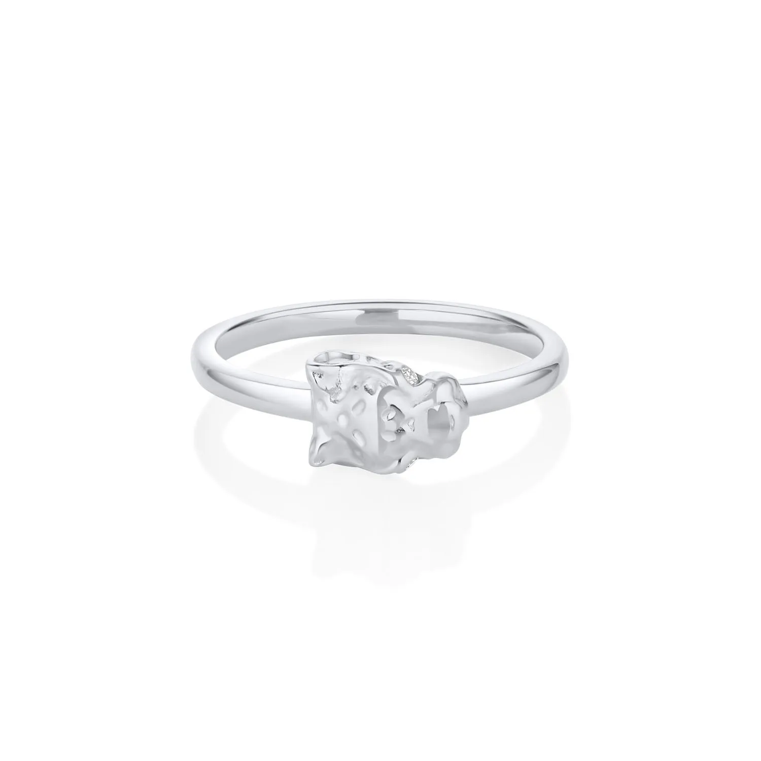 White Diamond Cheetah Ring sold by Marrow Fine product image thumbnail 4