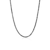 Black Diamond Tennis Necklace sold by Marrow Fine