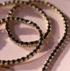 Black Diamond Tennis Necklace sold by Marrow Fine