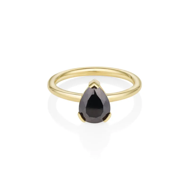 2.22ct Black Diamond Sloane sold by Marrow Fine