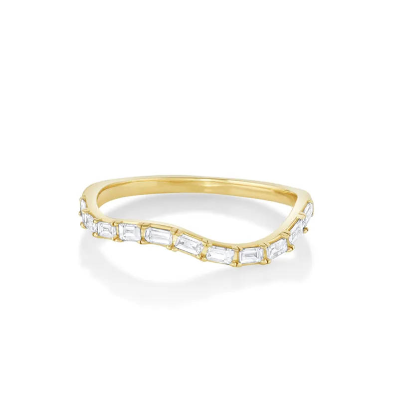 White Diamond Reflection Band sold by Marrow Fine